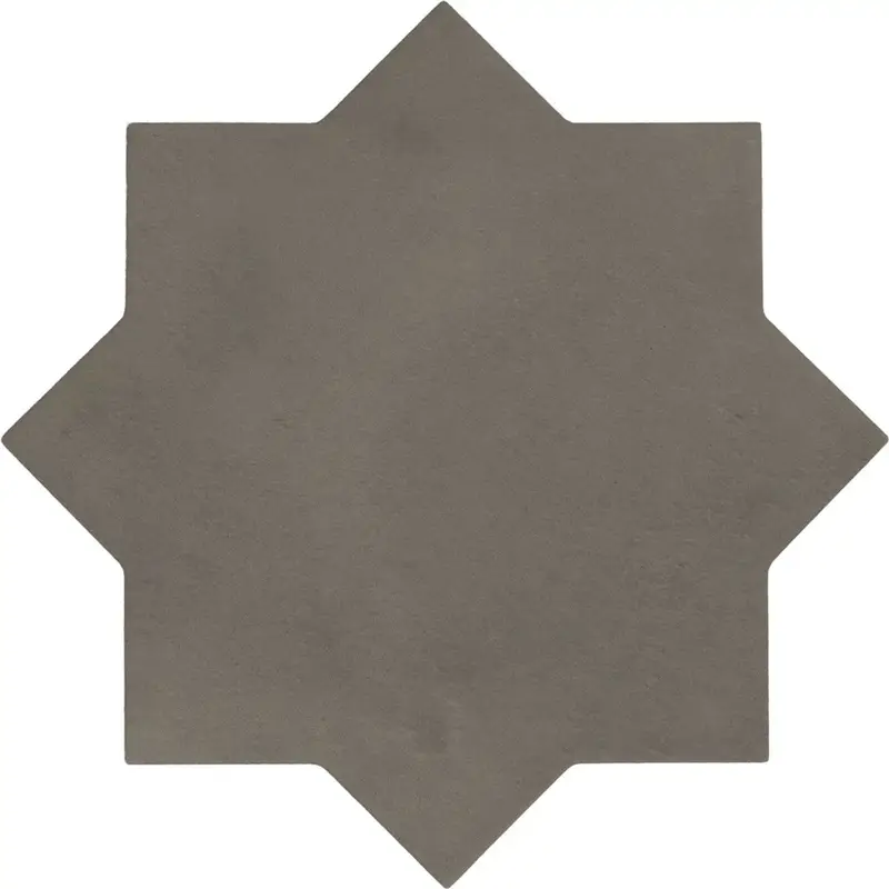 Centura Mosaic Kasbah Star Mud Matte 6.5" x 6.5"