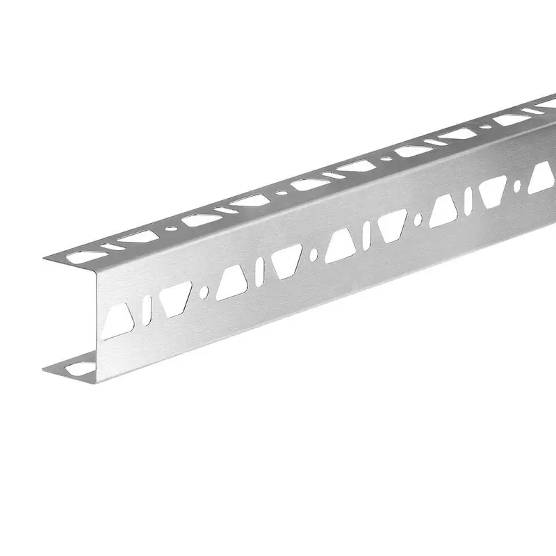 Schluter - KERDI-BOARD-ZB U-Shaped Profile for Structures Reinforcement Stainless Steel (V2) 2" x 8' 2-1/2"