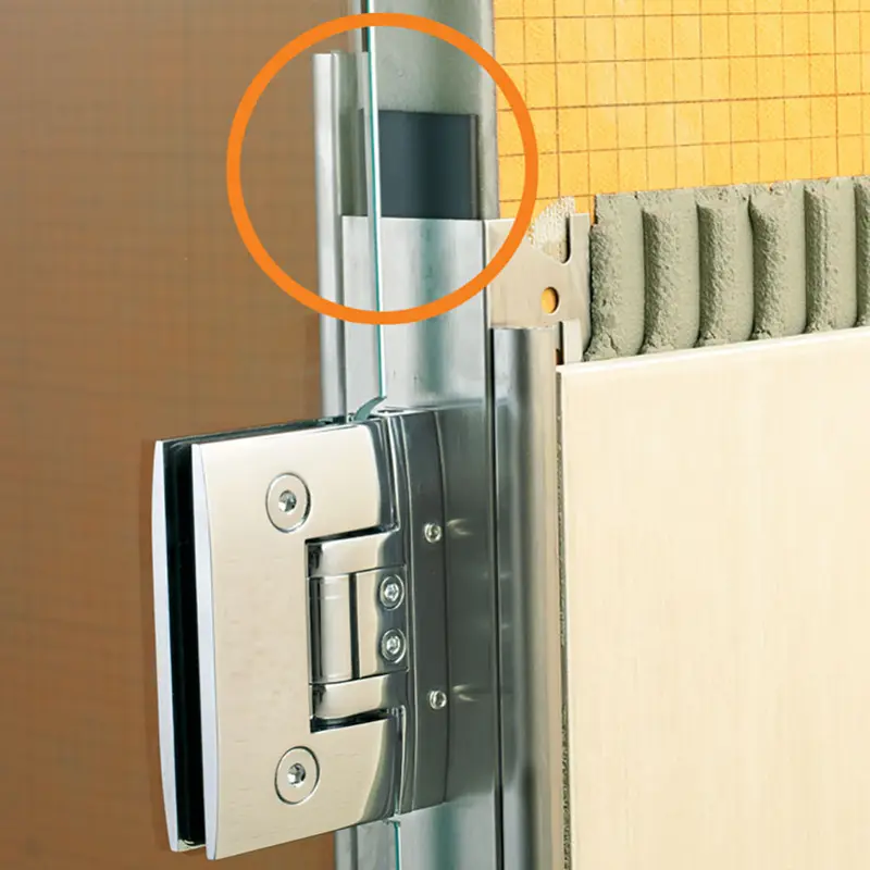 Schluter - KERDI-BOARD-ZFP Profile for Securing Hardware - PVC Plastic 1-3/8" x 8' 2-1/2"