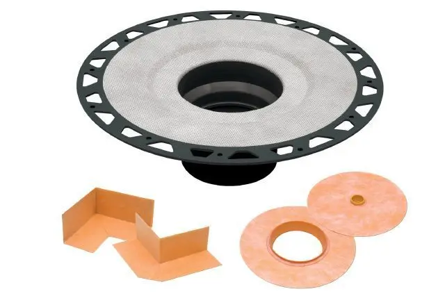 Schluter - KERDI-DRAIN Flange Kit - ABS Plastic 2" (Pack of 10)