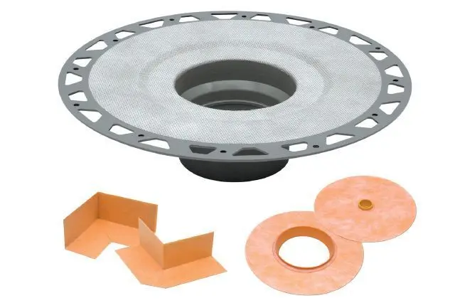 Schluter - KERDI-DRAIN Flange Kit - PVC Plastic 2" (Pack of 10)
