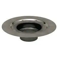 Schluter - Flange KERDI-DRAIN with No-Hub Outlet 3" - Stainless Steel (V2)