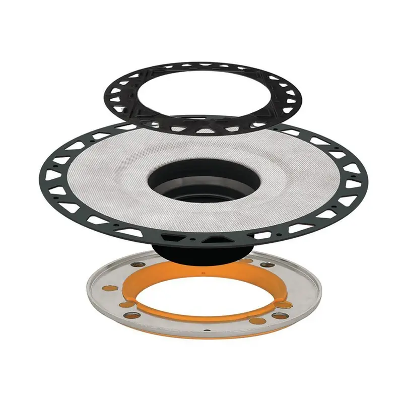 Schluter - KERDI-DRAIN Adaptor Flange Kit - ABS Plastic 7-1/2"