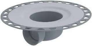 Schluter - Horizontal Flange PVC KERDI-DRAIN-H - No-Hub Drain Outlet 2"