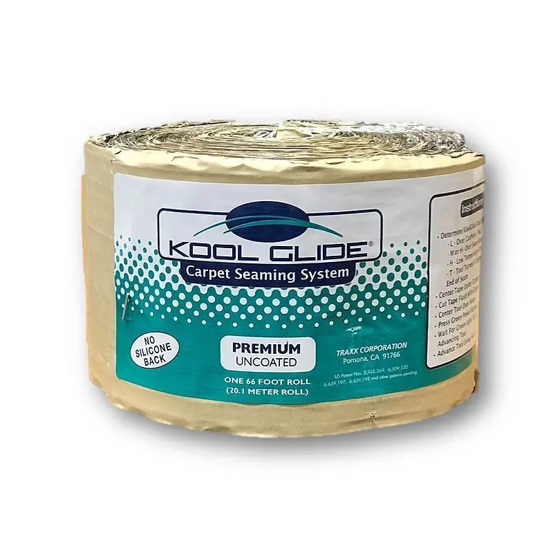 Traxx - Kool Glide Uncoated Premium Seam Tape, 4.5" x 66'