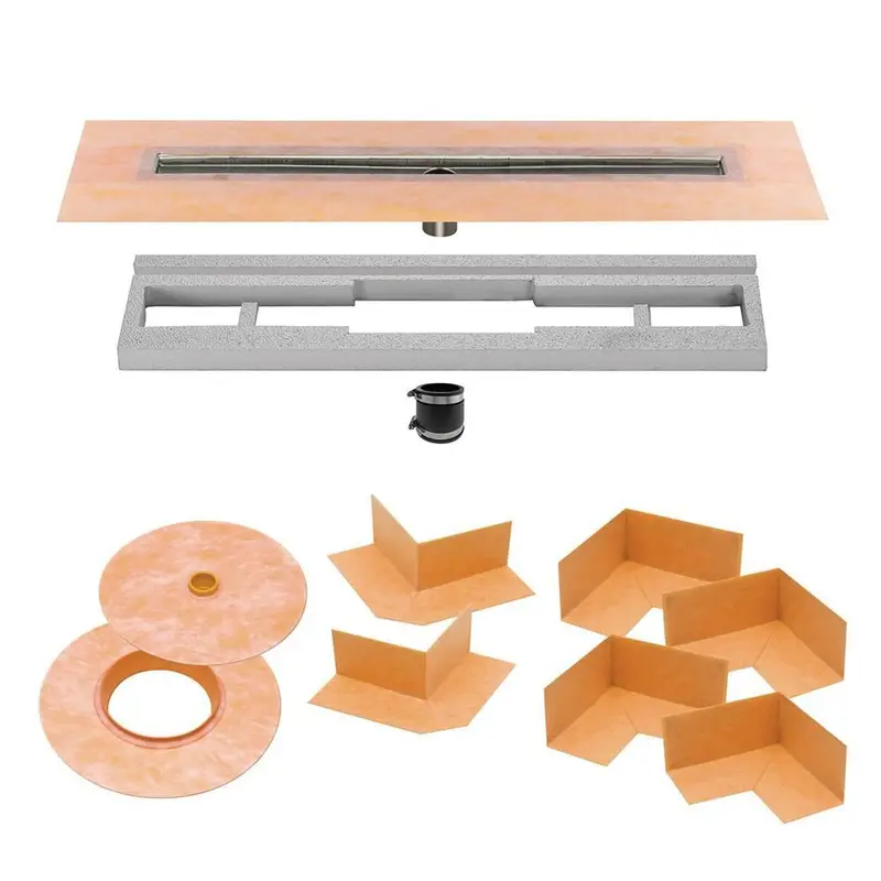 Schluter - KERDI-LINE Linear Drain Center Channel Body Kit 70-13/16"