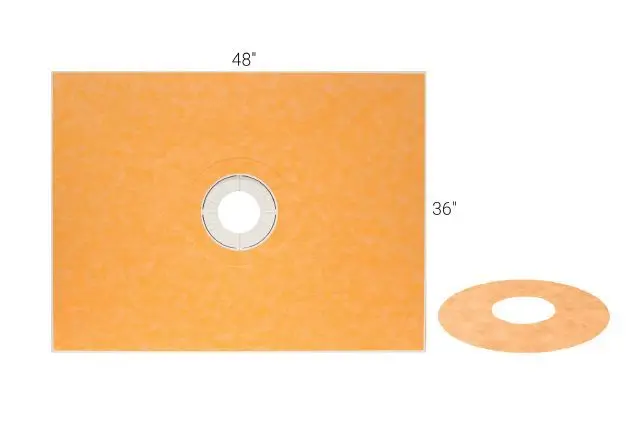 Schluter - KERDI-SHOWER-TT Prefabricated Sloped Shower Tray Kit with Center Outlet Position 1" x 36" x 48"