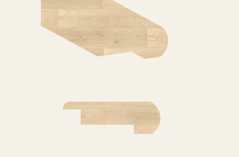 Grandeur Flooring Laminate Flooring 12 Collection Fado Brisa Square Stair Nose 69-15/16"