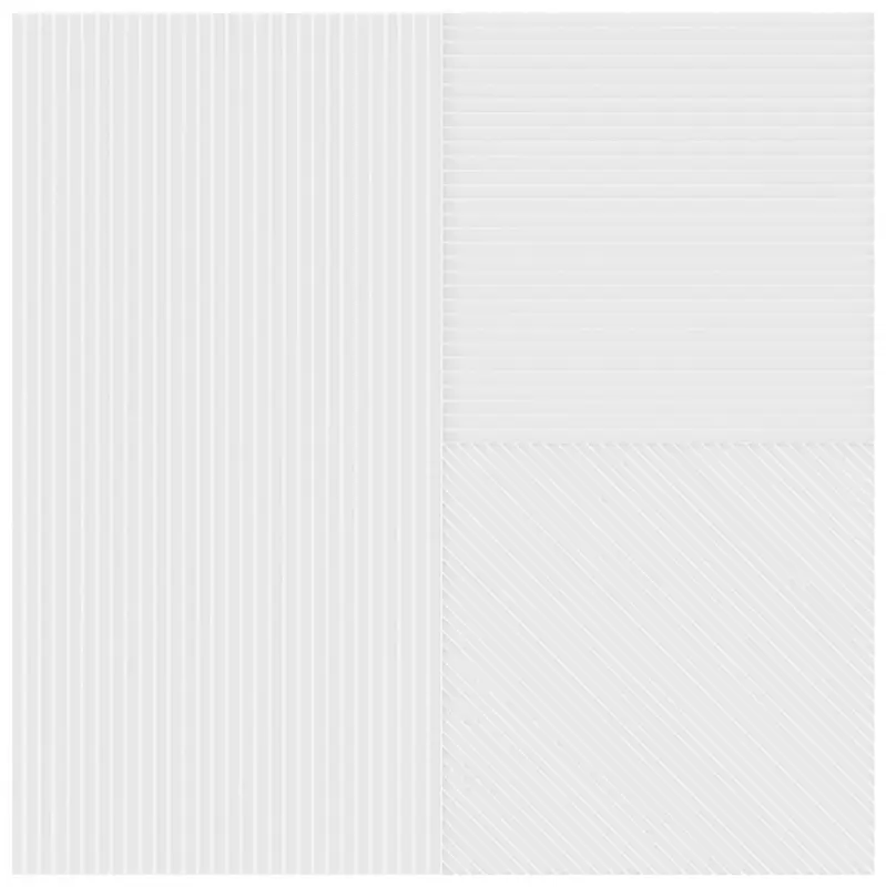 Italbec Wall Tiles Lins White Matte 8" x 8"