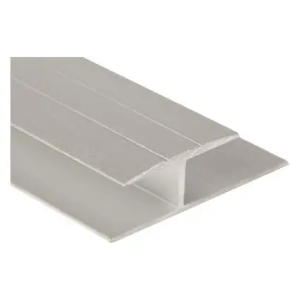 M-D PRO - Laminate Floor Divider, Satin Clear Anodized 5/16" x 8'