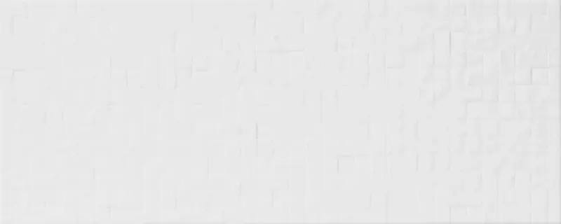 Centura Wall Tiles Design Positive Blanc 3D Cubi Matte 8" x 20"
