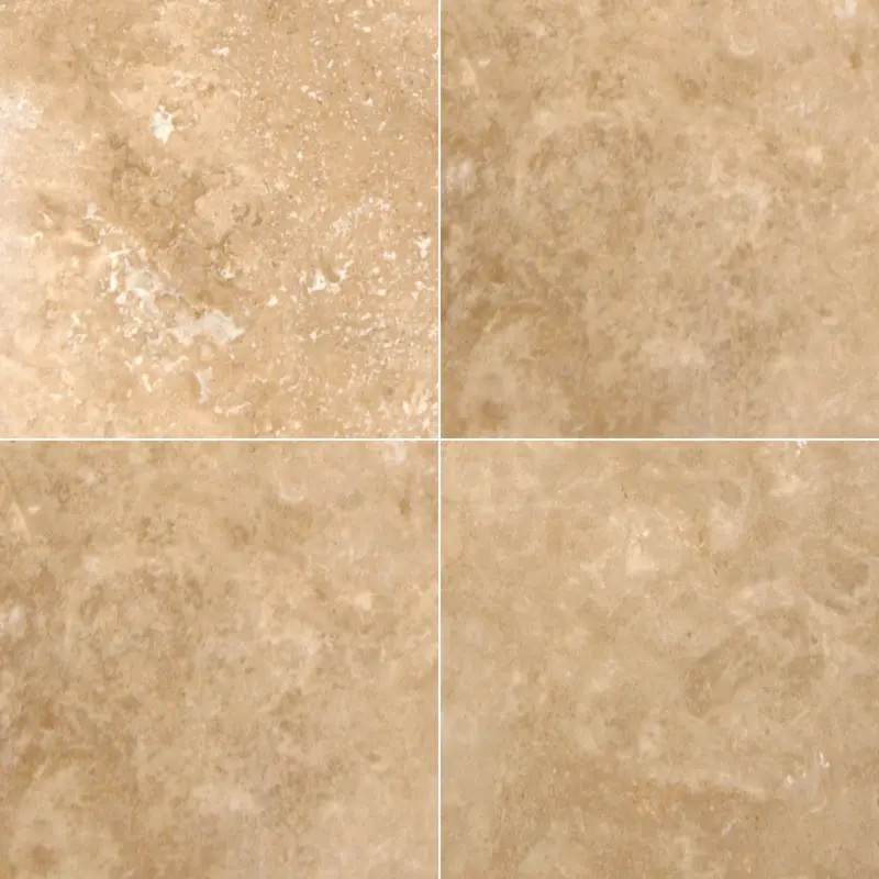 MSI Surfaces Floor Tiles Natural Stone Pavers Tuscany Walnut Tumbled 24" x 24"