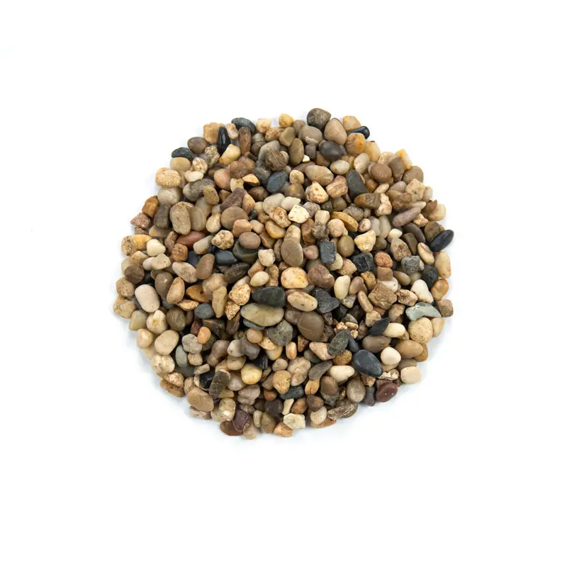 MSI Surfaces Small River Stones Piedra Pebbles Mixed Polished 40 lb