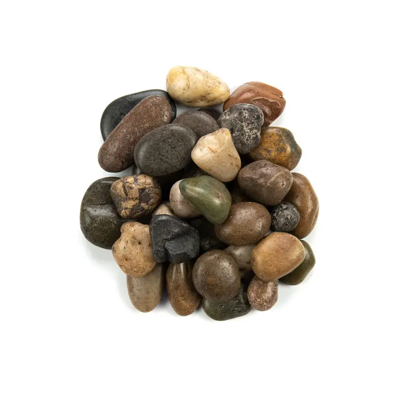 MSI Surfaces Large River Stones Piedra Pebbles Mixed Polished 40 lb