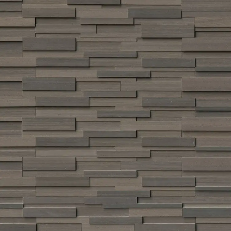 MSI Surfaces Wall Tiles Terrado Brown Wave Honed 6" x 24"