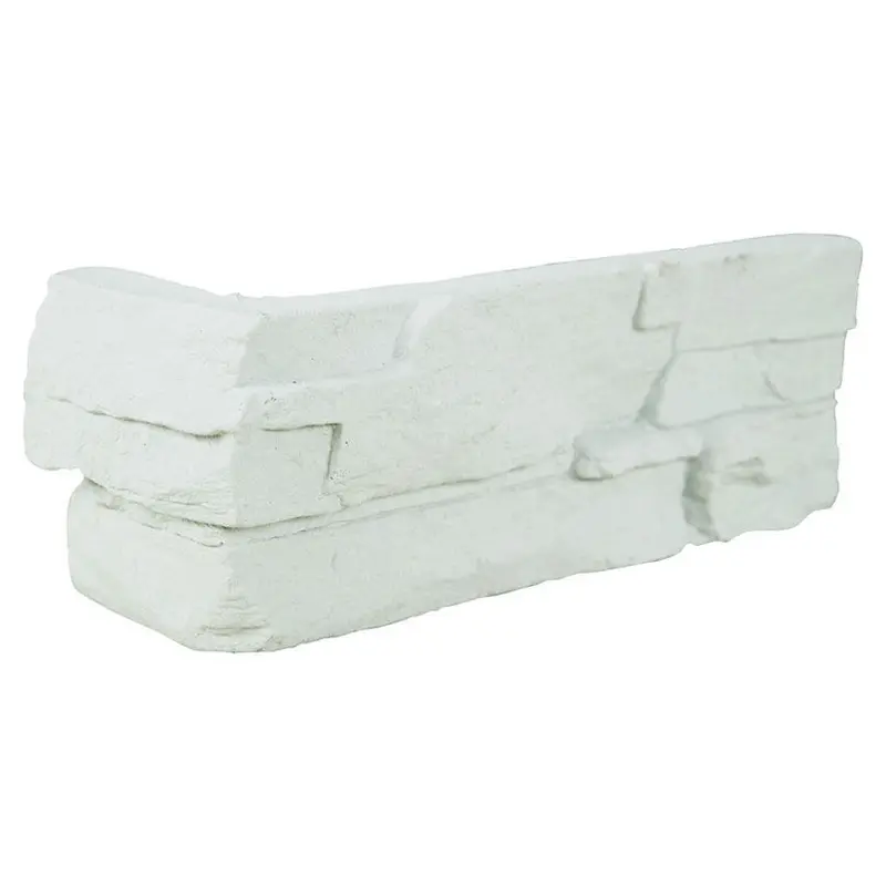 MSI Surfaces Wall Tiles Copen Snow White-Cool Natural Corner 9" x 20"