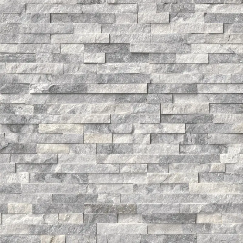 MSI Surfaces Wall Tiles Alaska Gray-Light Splitface 6" x 24"