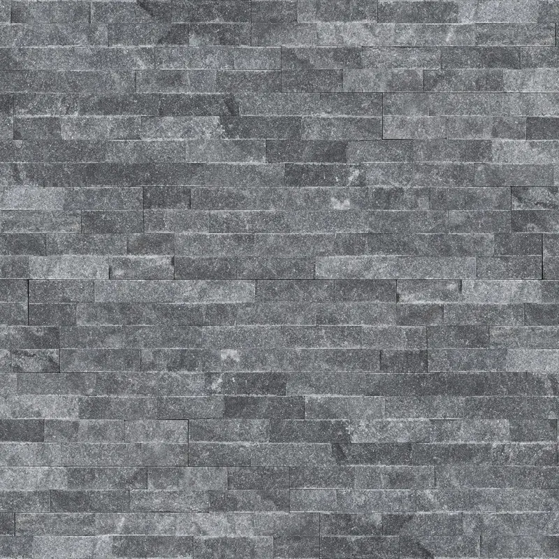 MSI Surfaces Wall Tiles Cosmic Black Splitface 6" x 24"