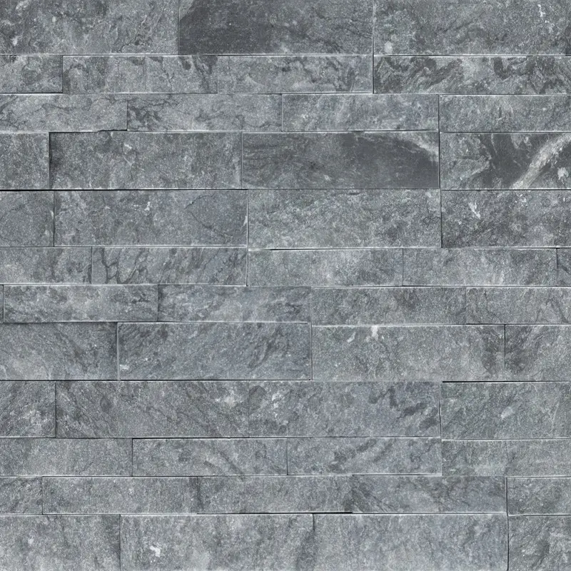 MSI Surfaces Wall Tiles Glacial Gray-Light Splitface 6" x 24"