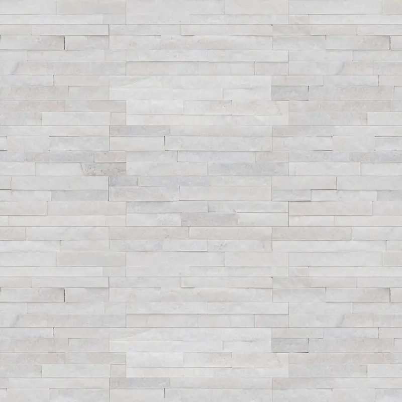 MSI Surfaces Wall Tiles Arctic White-Cool Splitface 4-1/2" x 16"