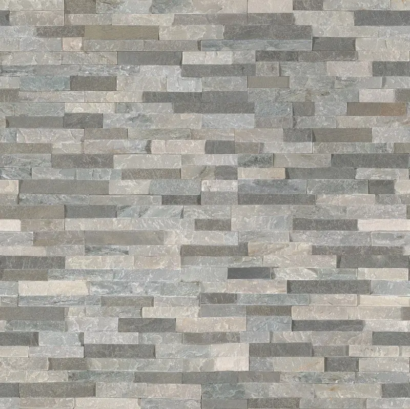 MSI Surfaces Wall Tiles Sierra Blue Splitface 4-1/2" x 16"