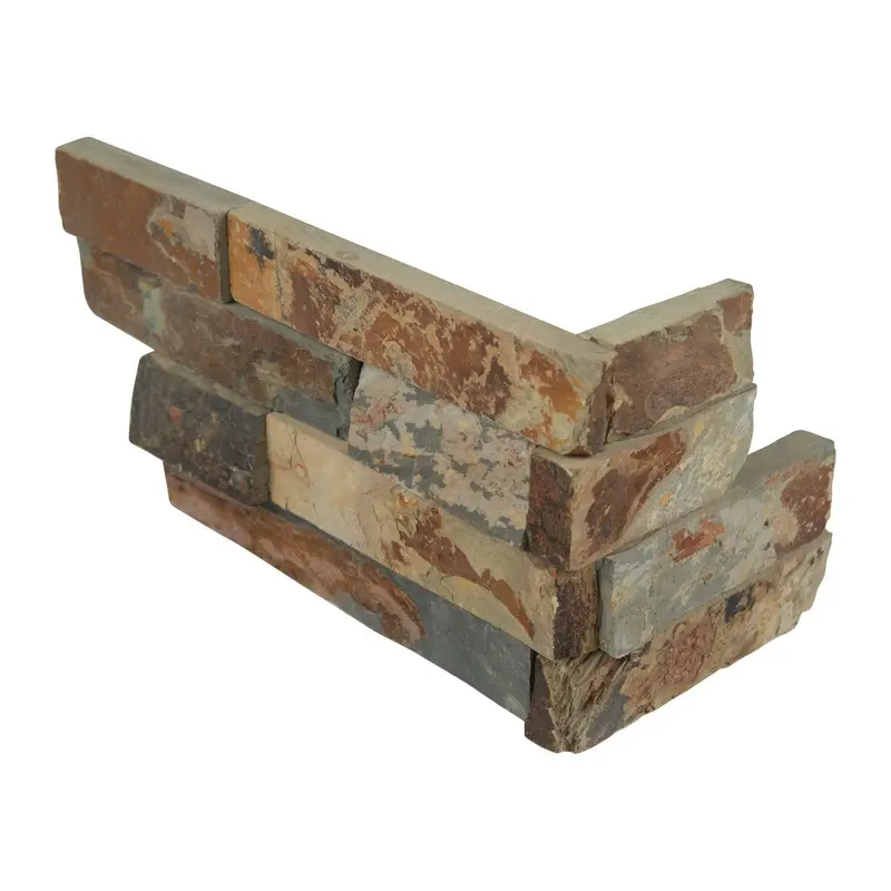 MSI Surfaces Wall Tiles California Gold Splitface Corner 6" x 18" x 6"
