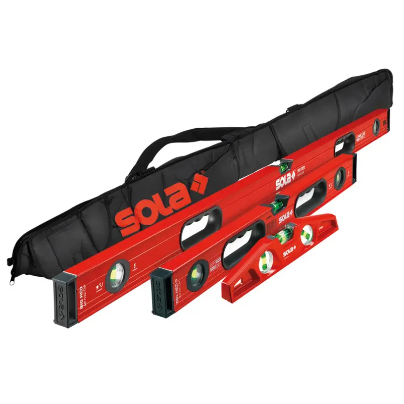 Sola - Level Set Big Red Box Beam with Bag