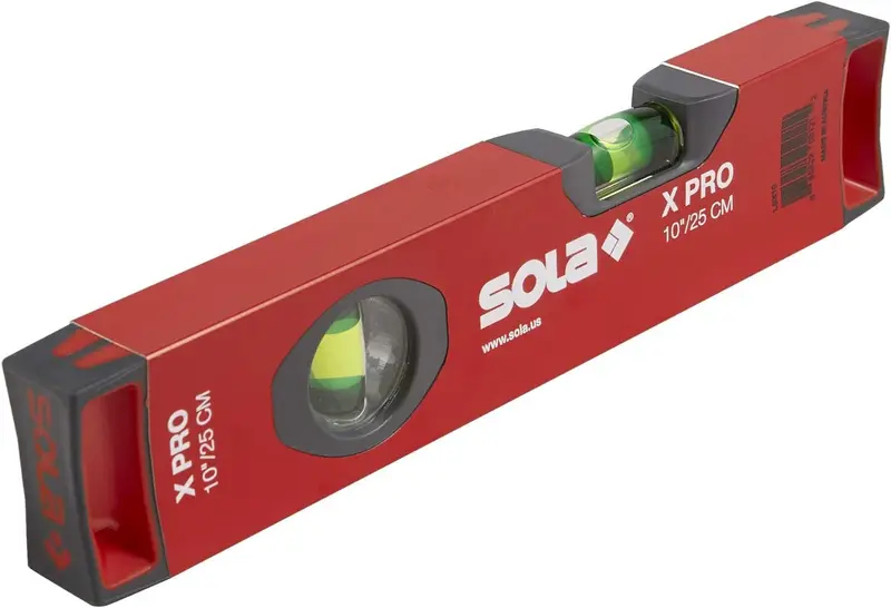 Sola - Magnetic Level Box Beam X-Pro Aluminium 10"