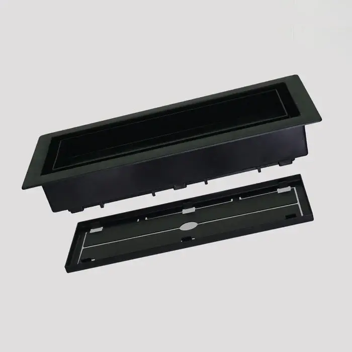 Fittes - Floor Vent Lite Damper Black 3" x 10"