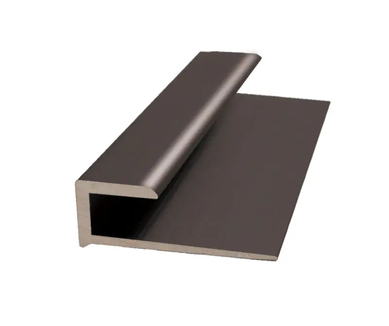 M-D PRO - Aluminum J-Molding for LVT/LVP, Satin Antique Bronze 1/8" x 12'