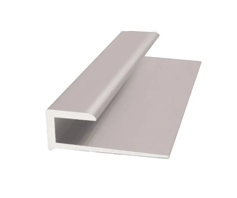 M-D PRO - Aluminum J-Molding for LVT/LVP, Satin Clear Anodized 1/8" x 12'