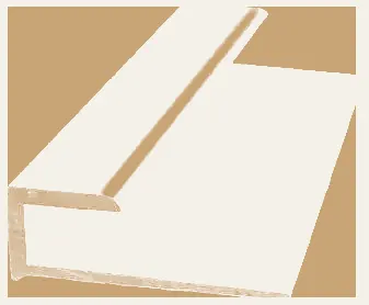 M-D PRO Aluminum J Moulding Satin Titanium 3mm x 6'