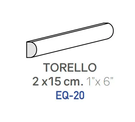 Centura Floor Tiles Masia Negro Torello 1" x 6" (Pack of 27)