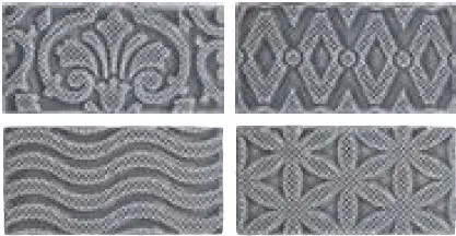 Centura Wall Tiles Masia Dark Grey Jewel 3" x 6"