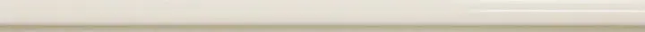 Centura Ceramic Wall Molding Pencil Maiolica Biscuit Glossy 10" x 0.5"