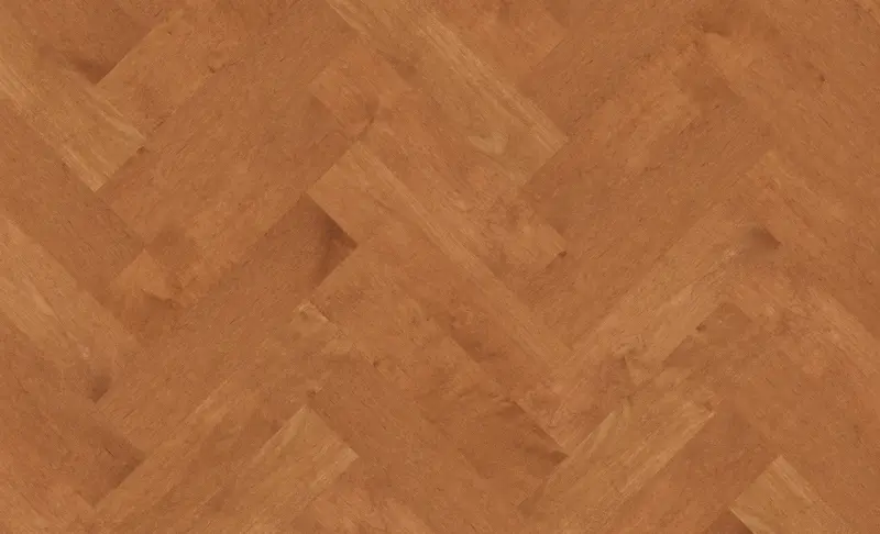 Hard Maple Herringbone - Amaretto