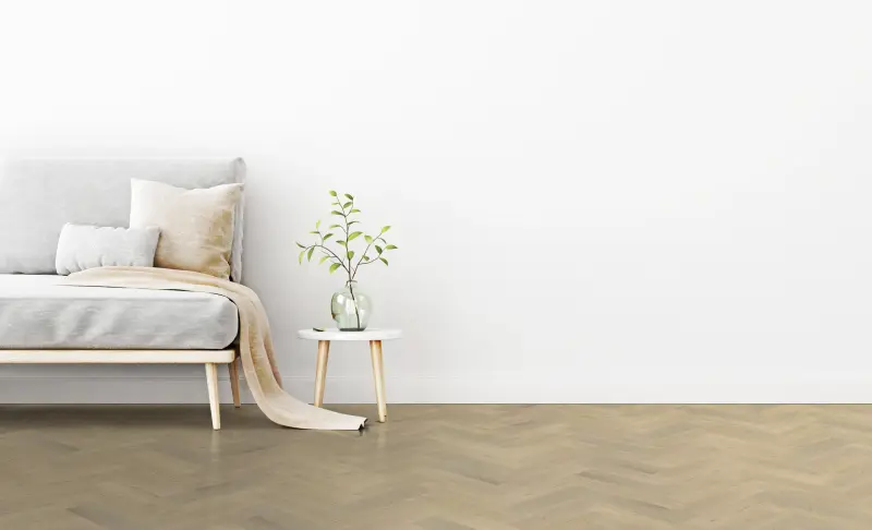 Red Oak Herringbone - Halo