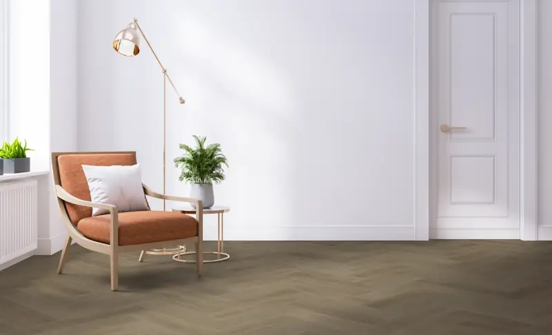 White Oak Herringbone - Charm