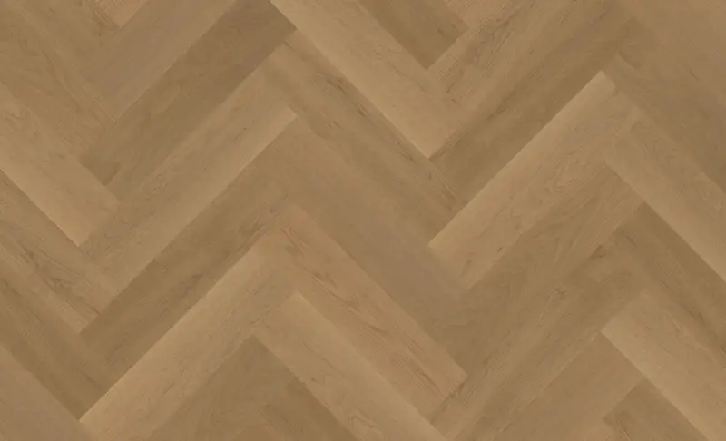 White Oak Herringbone - Hush