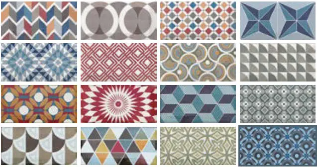 Centura Wall Tiles Metro Patchwork Colours Polished 3" x 6" (11 sqft/box)