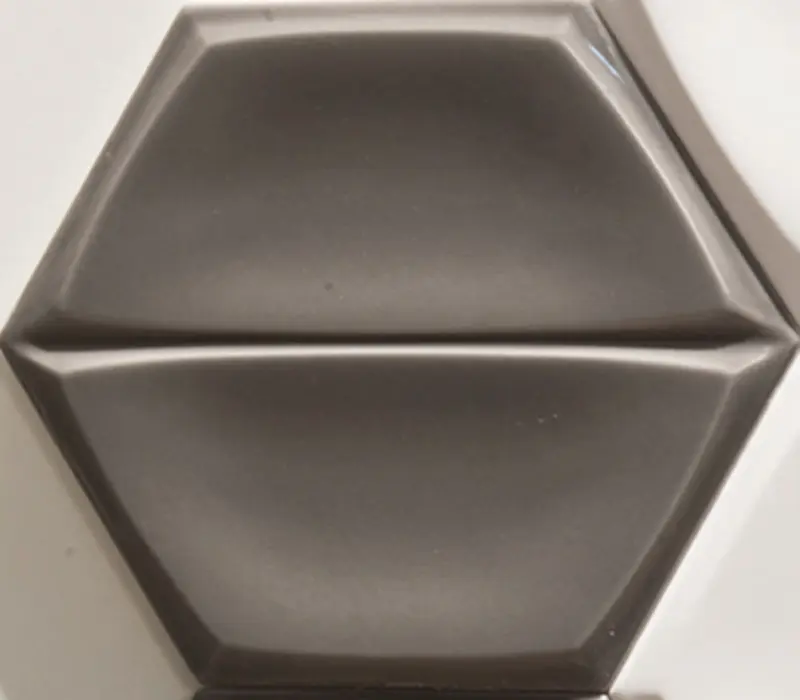Italbec Wall Tiles Magnolia Charcoal Glossy 6" x 7"
