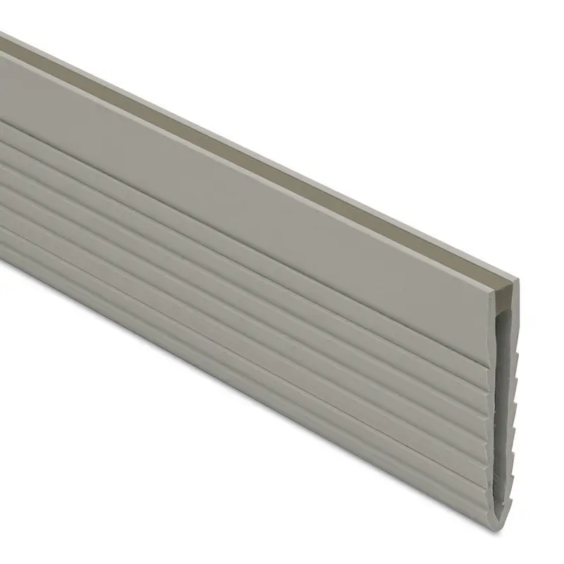 Schluter - DILEX-MOP Screed Joint Profile - PVC Plastic Grey 1-3/8" (35 mm) x 8' 2-1/2"