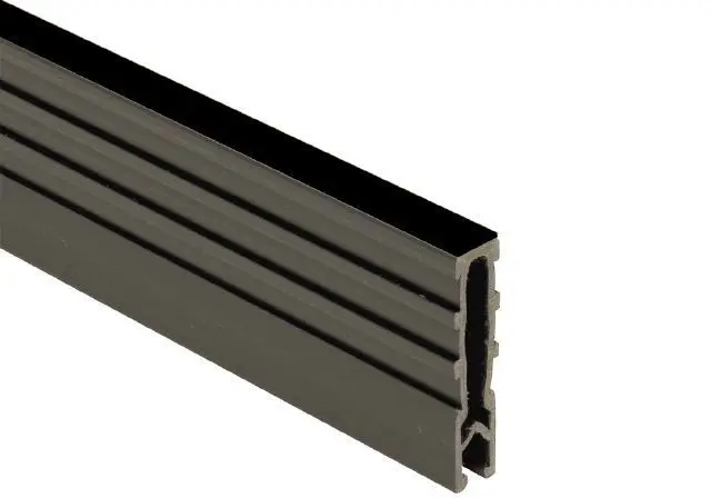 Schluter - DILEX-MP Screed Expansion Profile - PVC Plastic Black 5/16" x 1-3/8" (35 mm) x 8' 2-1/2"