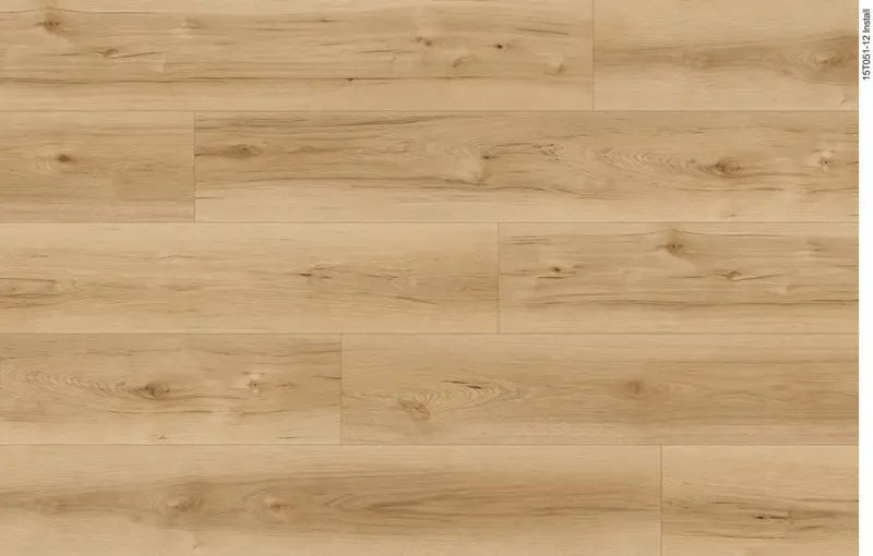 Fuzion Laminate Flooring Nautiq Pro Tempest Hickory 9-1/4" x 60"