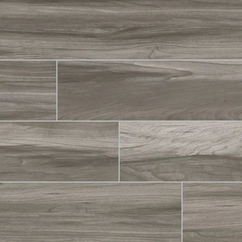 MSI Surfaces Floor Tiles Carolina Timber Gray-Dark Matte 6" x 36"