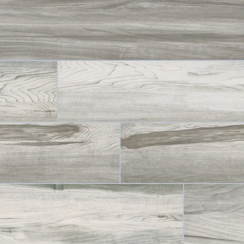 MSI Surfaces Floor Tiles Carolina Timber White Matte 6" x 36"