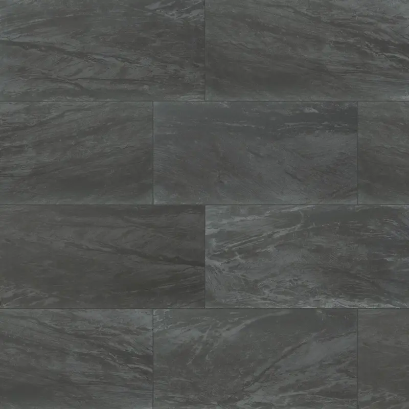 MSI Surfaces Floor Tiles Durban Anthracite Black Matte 12" x 24"