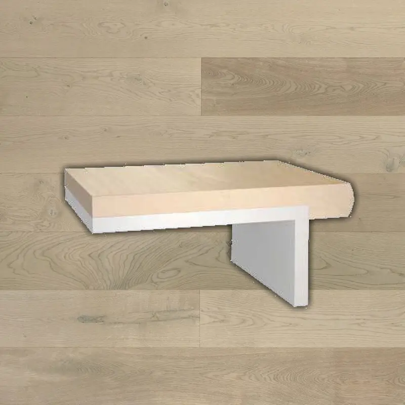 Lauzon Collection Engineered Hardwood Crema Ultra-Matte Round Stair Nosing European White Oak 84"