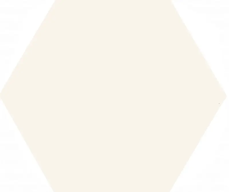 Italbec Floor Tiles New Panal Hexagone Farina Matte 6" x 7"