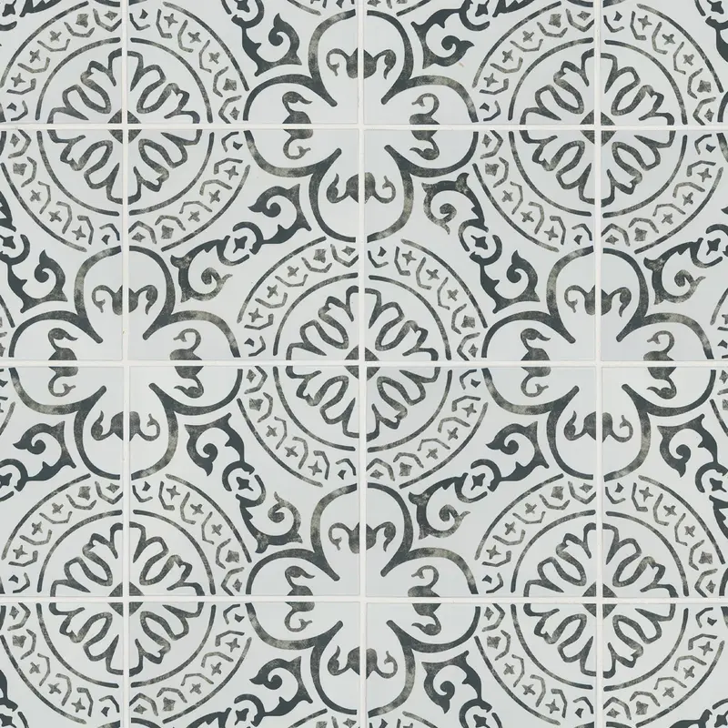 MSI Surfaces Floor Tiles Kenzzi Paloma Gray-Light Matte 8" x 8"